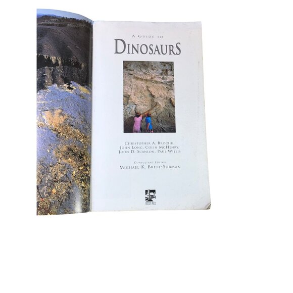 A Guide To Dinosaurs Paperback Book By Michael K. Brett-Surman Illustrated Educa - Picture 10 of 11